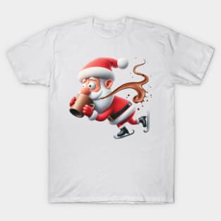 Santa's Extreme Coffee Run T-Shirt